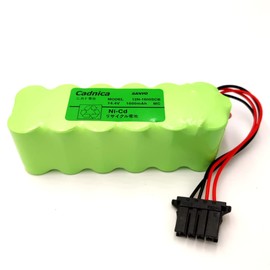 KUAN MAI 1Pcs Cadnica Ni-Cd 12N-1600SCB Battery 14.4V 1600mAh Rechargeable Battery with Plug