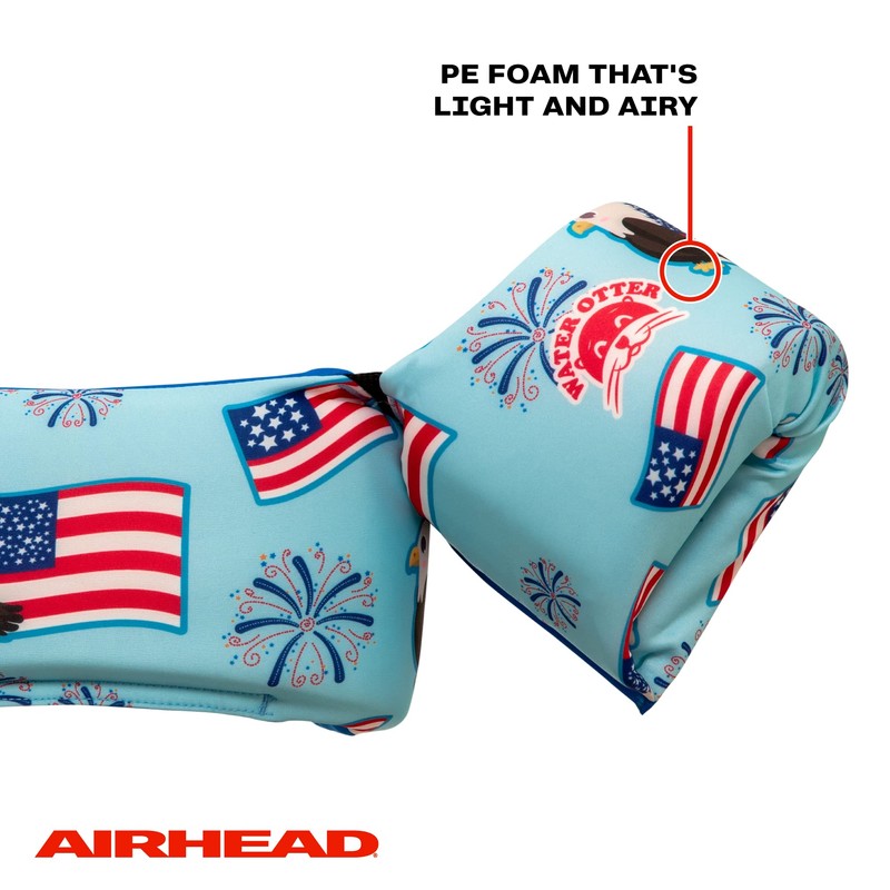 Airhead Elite Water Otter - Freedom, White, Regular