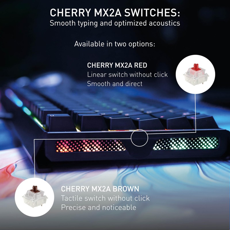 CHERRY XTRFY MX 3.1 Mechanical Wired Gaming Keyboard | New