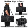 G4Free 40L/65L Foldable Duffel Bag, Water-Repellent Travel Backpack, Lightweight Carry