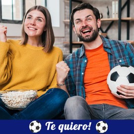 FANCIBAND Gift for Him Football Men's Leather Bracelet Football Gift for Husband Boyfriend Soul Twin Anniversary Birthday Stainless Steel Without Stone, Stainless Steel, without stone