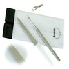 Earpick Wax Remover Stainless Steel, Nail File Set with Pouch