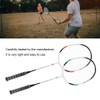 2pcs Aluminum Alloy Nylon Badminton Racket Indoor Outdoor Sports Training