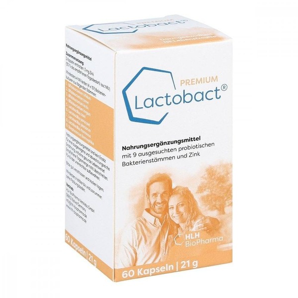 Categories:Bloating and flatulence,Gastrointestinal tract,Pharmacy Lactobact Premium gastro-resistant capsules, 60