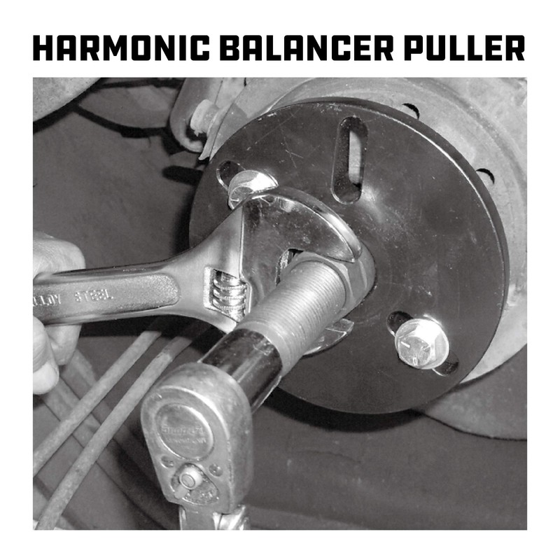 Powerbuilt Harmonic Balancer Puller Set, Remove and Install, Balancers on