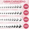 804 Kit Pestañas Maquillaje Completo Diy Extension 9-18mm