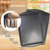 Baking Sheet with Wire Rack, 17" x 12" Nonstick Carbon