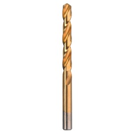 kwb Titanium HSS Metal Drill Bit Diameter, 10 mm, with Special Tip Grinding, Long Service Life and High Cutting Speed When Drilling with Cordless Screwdrivers and Drills