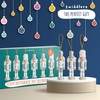 THE TWIDDLERS - 6 Silver Wooden Nutcracker Soldier Ornaments 10