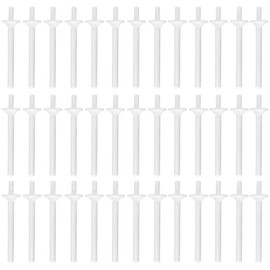 Pack of 20 Nose Wax Sticks Applicators Plastic Wax Rod Nose Wax Strips Nostril Cleaning Remove Clean Nostrils Nose Hair Face Nose Hair Spatula Wax Pens Disposable