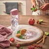 Snips, Set of 12 Washable Hard Plastic Plates, Reusable Plastic