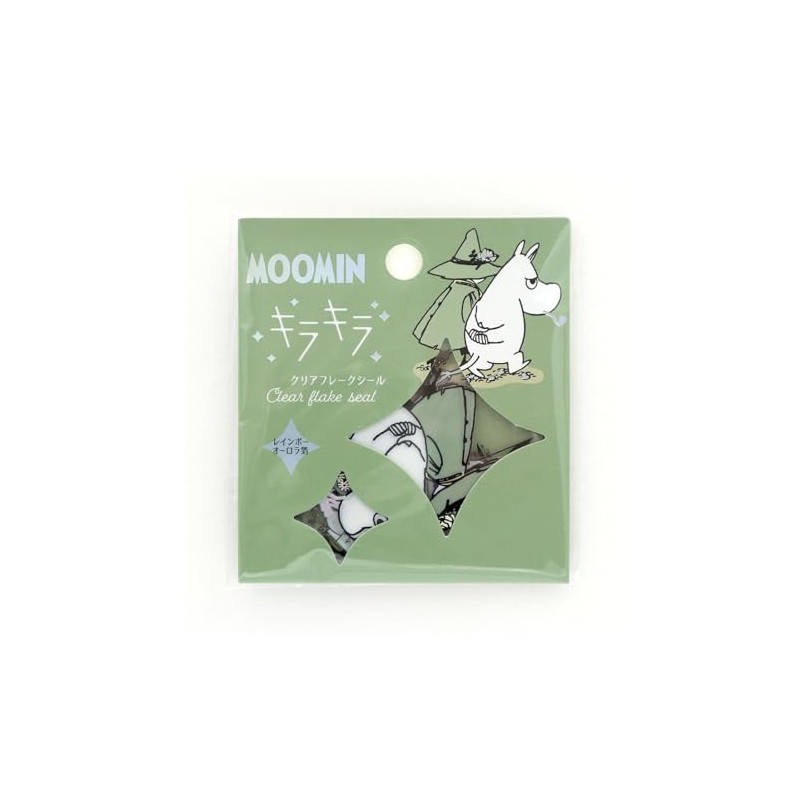 WORLD CRAFT MOKFS-111 Moomin Seal, Clear Flake Seal, Moomin and