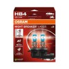OSRAM NIGHT BREAKER LASER HB4, +150% more brightness, halogen headlight