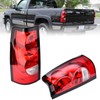 Nakuuly Tail Lights Rear Lamp Compatible With 2003-2006 Chevy Silverado
