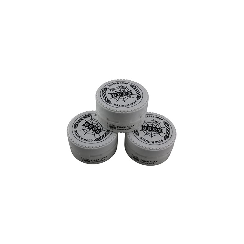 BROS 3 x Aqua Wax Barber Shop Hair Wax (Fibre)