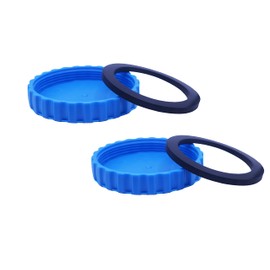 PF Doggy 2Pcs Winter Plug Set for Intex and Bestway Pools with Matching Seals, Frostproof & Leakproof - Pool Plugs for Inground Pool, Above Ground Pool Return Winter Plug, Pool Jet Winterizing Plug