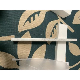 Home Decorators Collection 21-1/4 in. Vanity White Marble Side Splash,1006192