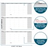 46" x 63" Dry Erase Wall Calendar - Undated 3-Month