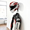 Motorcycle Helmet Mount, Helmet Mount, Helmet Stand - Wall Mounted