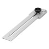 Hole Scribing Ruler 0200mm Woodworking Scribe CrossedOut Tool Carpentry Marker