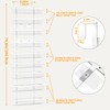 Moforoco 9-Tier White Over The Door Pantry Organizer, Pantry Organization