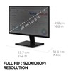 ViewSonic ViewSonic VS2447M 24 Inch 1080p Monitor with 100Hz, FreeSync,