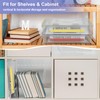 Marte Vanci Plastic Storage Box with Lid, Clear A4 File