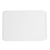 Lighted Makeup Mirror White Rechargeable ABS Housing Adjustable Brightness Portable
