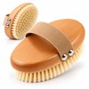 Natural Boar Bristle Body Brush – Wooden Bamboo Dry &