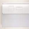 42" Under Cabinet Fluorescent Light Fixture White - UC-42-WT