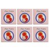 ASK Corporation Emina Popo Extra Popo Soap Set of 6,