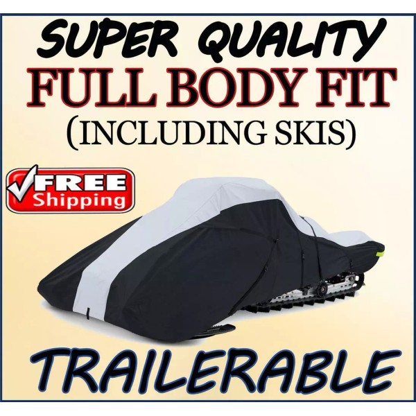 SBU Full Fit Snowmobile Cover fits Models: Arctic Cat Jag