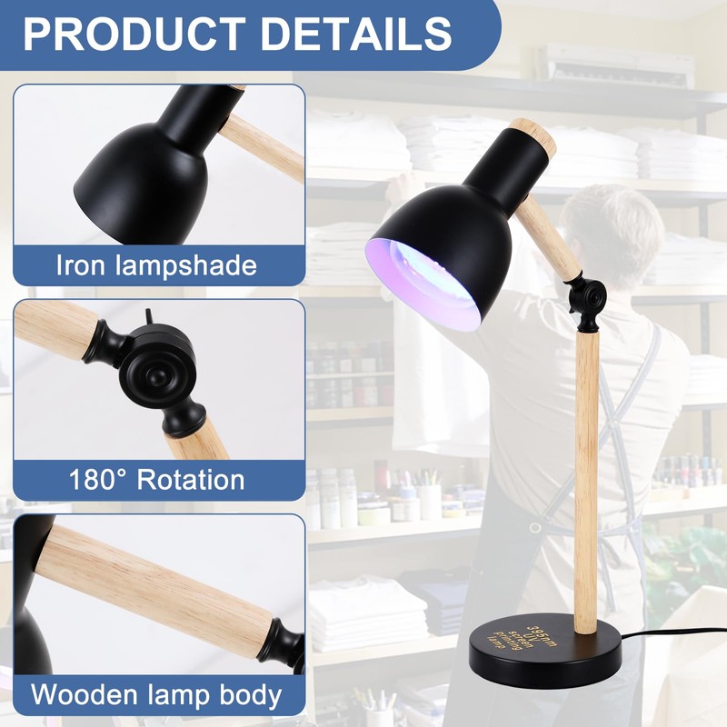 Ontesik 30W UV Light for Resin Screen Printing Exposure lamp,
