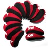 Golf Iron Covers, Set of 11 Golf Headcovers Irons Neoprene
