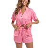 MIA LUCCE Pyjamas for Women Button Down Pjs for Women
