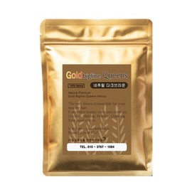 Buy 2 pieces of Gold Big Line Queen's Henna and get 1 free as a free gift. Genuine premium ultra-high content natural dyed henna, 4. Dark Brown / 골드빅라인 퀸즈헤나 2개 구매시 1개 더 사은행사 프리미엄 초고함량 천연염색헤나 정품, 4. 다크브라운