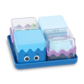 Learning Resources - Juego de 5 Cubos sensoriales para aliviar la ansiedad, a Partir de 3 años, Juguetes sensoriales para niños, Juguetes sensoriales para niños pequeños, inquietos para aulas