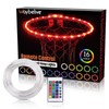 Waybelive LED Basketball Hoop Lights, Remote Control Basketball Rim LED