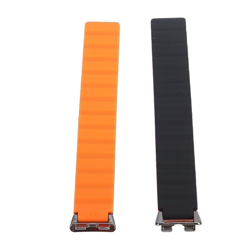 Silicone Magnetic Watch Band Adjustable Quick Release Flexible Sweatproof Comfortable
