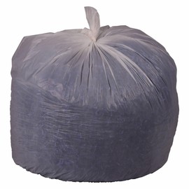 Boardwalk H8647HWKR01 43 in. x 47 in. 56 gal. 0.6 mil Low-Density Waste Can Liners - White (100/Carton)