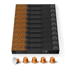 NESPRESSO ORIGINAL Vienna Lungo, Mittlere Röstung, Kompatibel mit ORIGINAL Kaffeemaschinen, Kapsel Set aus 100 Kaffeekapseln