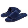 Lucky Brand Mens Terry Open Toe Slippers with Memory Foam,