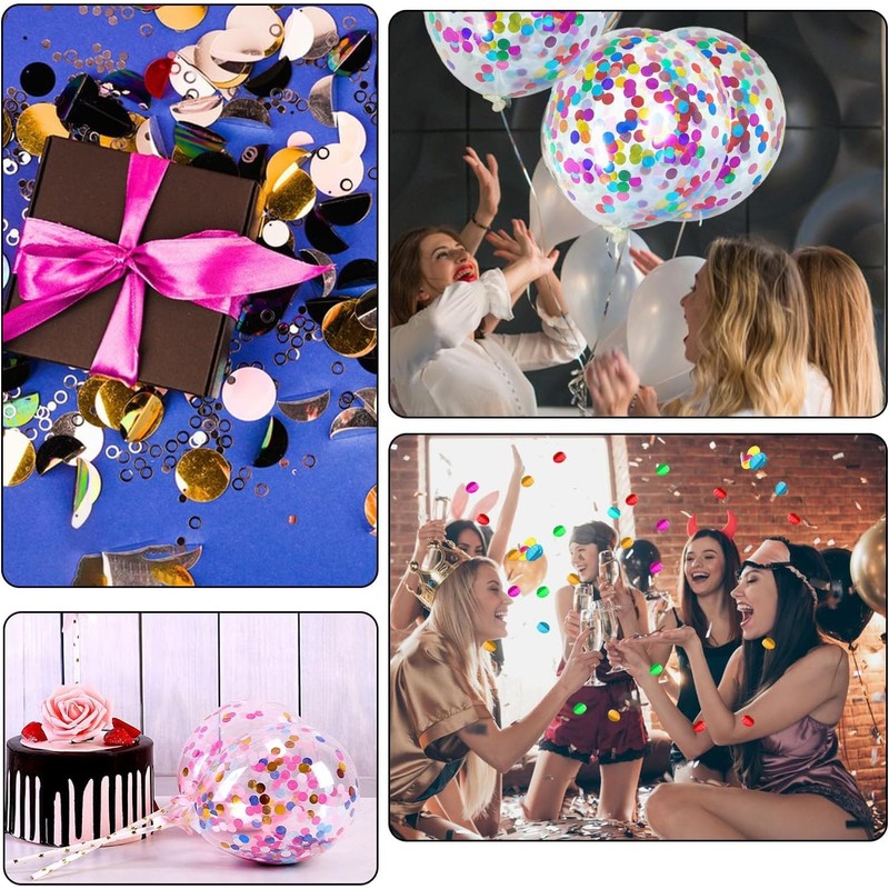 CC wonderland zone 50 g Confetti Stars Colourful (Diameter 1.5