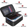 ENGPOW Small Fireproof Bag with Lock,Fireproof Soft Money Organizer Case