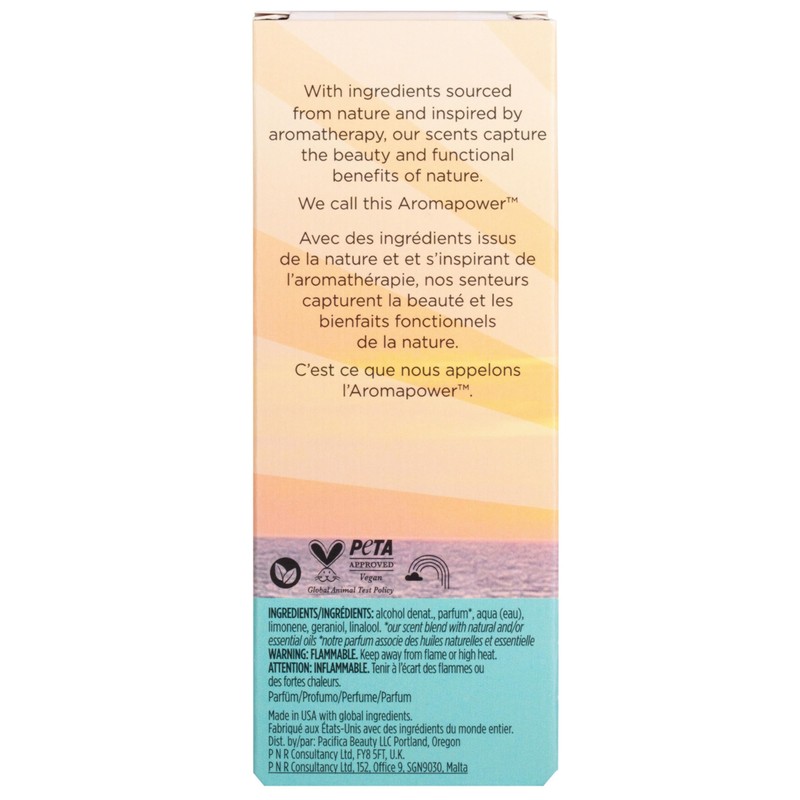 Pacifica Beach Day Spray Perfume, Fragrances, Bliss, Bergamont, Orange Flower,