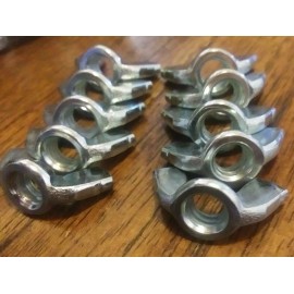 Rivercity Fastener & Supply (10) 5/16-18 Coarse Thread Wing / Thumb Nuts 5/16x18