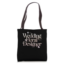 Florist Wedding Floral Designer Elegant Tote Bag
