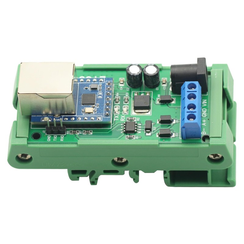 RS485 to Ethernet TCP/IP Converter for MQTT Modbus RTU Module