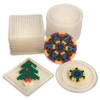 Fuse Bead Pegboard, Round & Square (Pack of 24)
