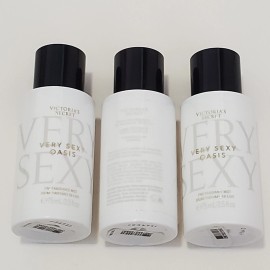 Victoria's Secret Lot of 3 Victoria's Secret VERY SEXY OASIS Fragrance Mist Travel Size 2.5 oz NEW
